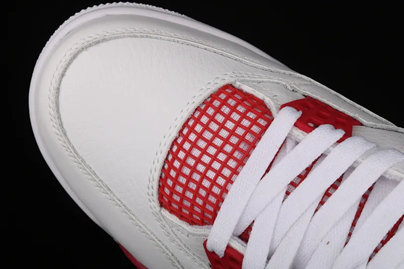 All categories Air Jordan Jordan series basketball shoes Air Jordan 4 G version Air Jordan 4 Motorsport AJ4 Joe 4 Racing White Red 308497-106